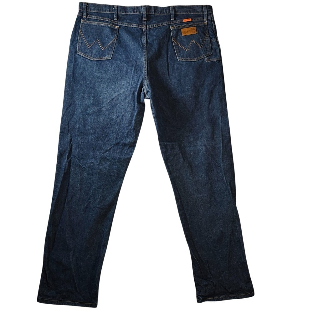 Wrangler FR Jeans Mens 46x34 CAT 2 2112 Flame‎ Resistant 31MWZ Relaxed Straight